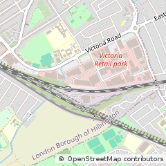 Map of Ruislip, Middlesex