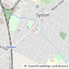Map of Leicester, Leicestershire