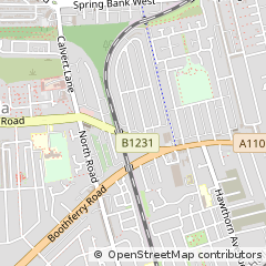Map of Hull, East Yorkshire
