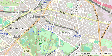 Map of Glasgow