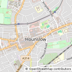 Map of Hounslow