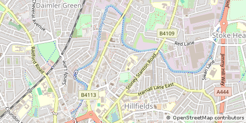 Map of Coventry