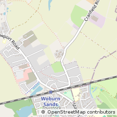 Map of Milton Keynes