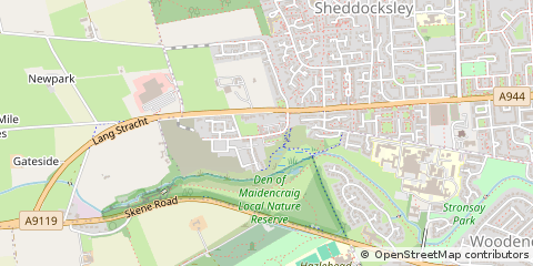 Map of Aberdeen