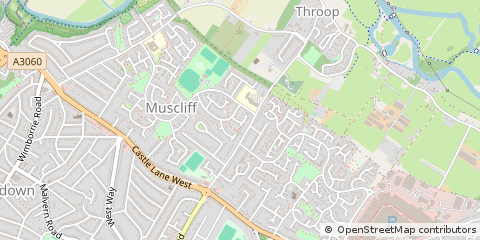 Map of Bournemouth