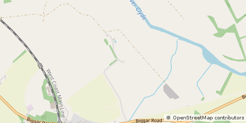 Map of South Lanarkshire
