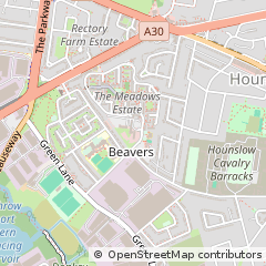 Map of Hounslow/greater London