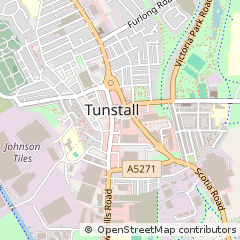 Map of Stoke-on-Trent