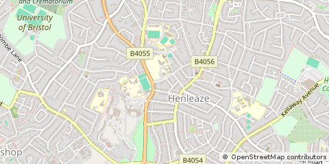 Map of Bristol, Avon