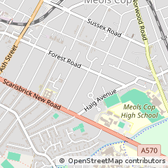 Map of Southport
