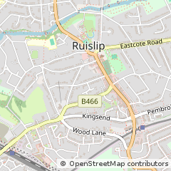Map of Ruislip, London