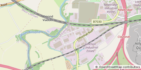 Map of Newbridge