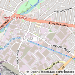 Map of Birmingham