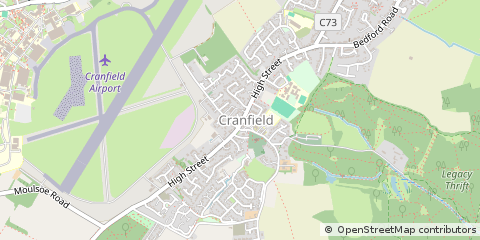 Map of Bedford