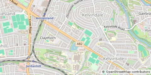Map of Glasgow