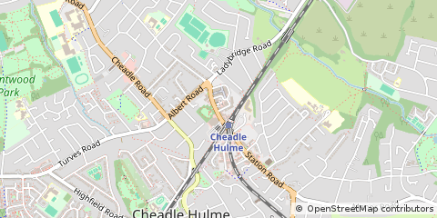 Map of Cheadle