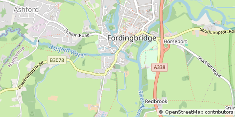 Map of Fordingbridge