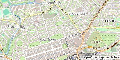 Map of Edinburgh