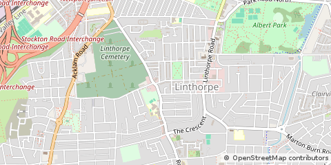 Map of Middlesbrough