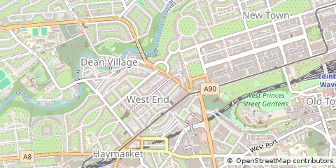 Map of Edinburgh