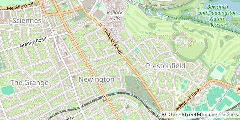 Map of Edinburgh