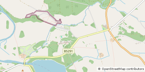Map of Keswick, Cumbria
