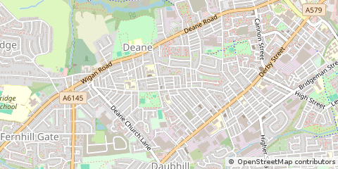 Map of Bolton