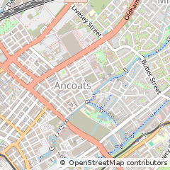 Map of Manchester