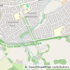 Map of Guisborough, Cleveland