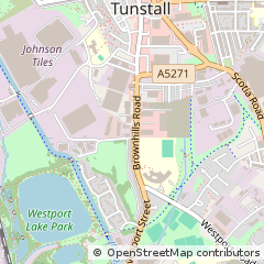 Map of Stoke-on-Trent