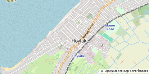 Map of Wirral