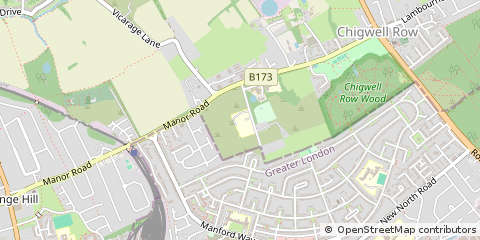 Map of Chigwell