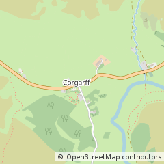 Map of Strathdon, Aberdeenshire