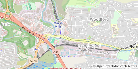 Map of Plymouth