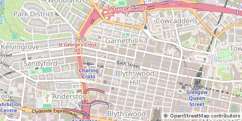 Map of Glasgow