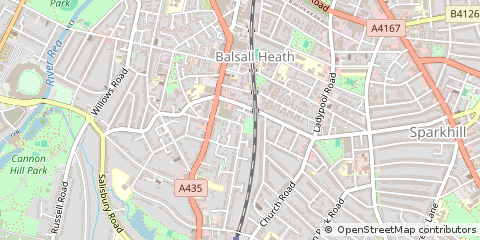 Map of Birmingham