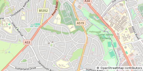 Map of Newcastle