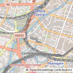 Map of Manchester, Greater Manchester
