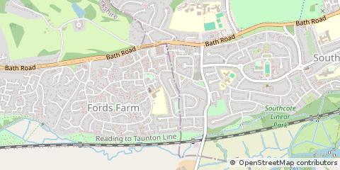 Map of Reading