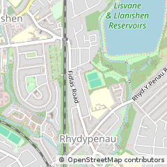 Map of Cardiff