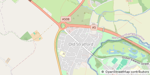 Map of Milton Keynes