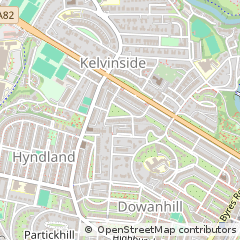 Map of Glasgow