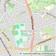 Map of Walsall