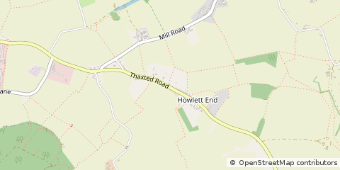 Map of Saffron Walden, Essex