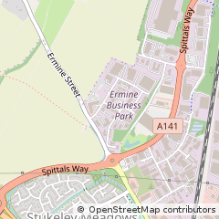 Map of Huntingdon, Cambridgeshire