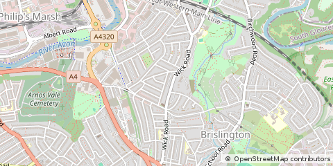 Map of Bristol