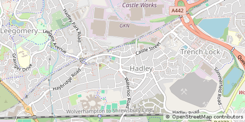 Map of Telford