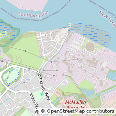 Map of Southampton, Hampshire