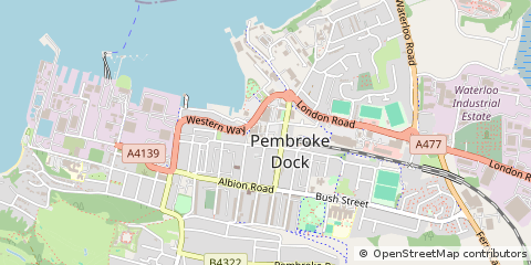 Map of Dyfed