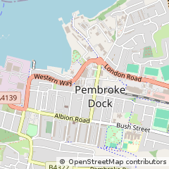 Map of Dyfed